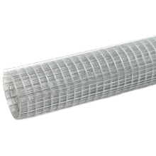 Kippengaas 10x0,5 m gegalvaniseerd staal zilverkleurig 19 x 19 mm 10 x 0.5 m