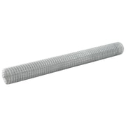 Kippengaas 10x1,5 m gegalvaniseerd staal 25x25 mm