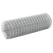Kippengaas 25x0,5 m gegalvaniseerd staal 25x25 mm