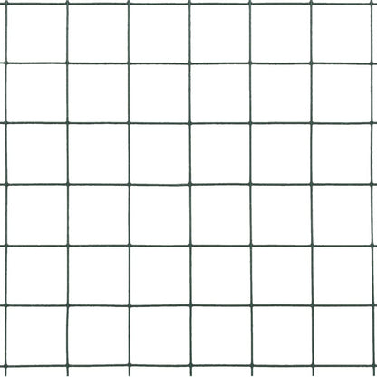 Kippengaas 10X1,5 M Staal Met Pvc Coating Groen 19 x 19 mm