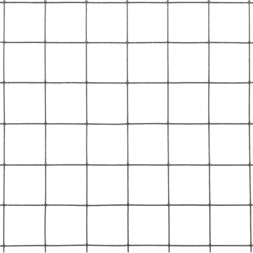 Kippengaas Staal Met Pvc Coating Grijs 19 x 19 mm
