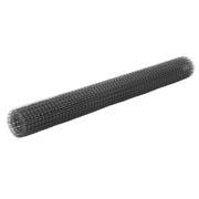 Kippengaas 25x1,5 m PVC coating grijs