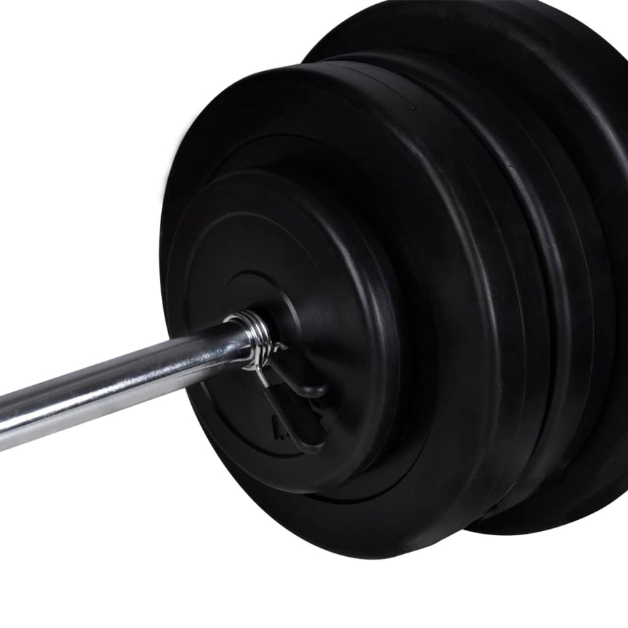 Trainingsbank Met Halterset 60,5 Kg