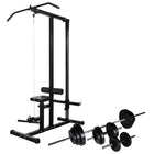 Power tower with dumbbell set 30.5 kg