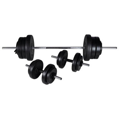 Krachttoren Voor Aan De Wand Met Halterset 60,5 Kg 60.5 kg