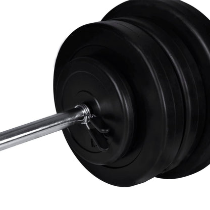 Krachttoren Voor Aan De Wand Met Halterset 60,5 Kg 60.5 kg