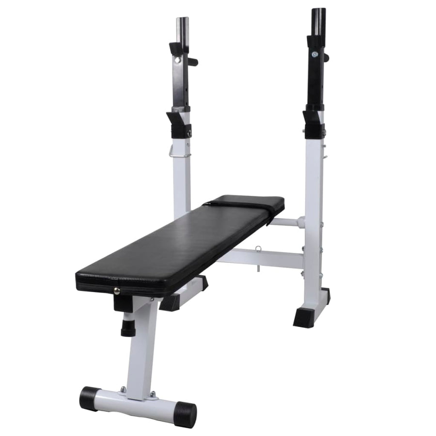 Trainingsbank Met Gewichtenrek En Halterset 60,5 Kg 60.5 kg