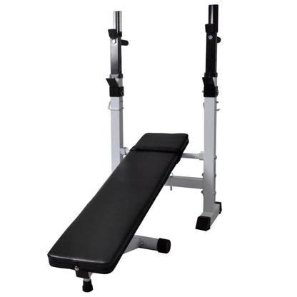 Trainingsbank Met Gewichtenrek En Halterset 60,5 Kg 60.5 kg