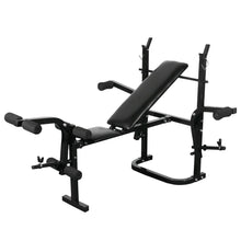 Gewichtenbank Met Gewichtenrek En Halterset 30,5 Kg 30.5 kg