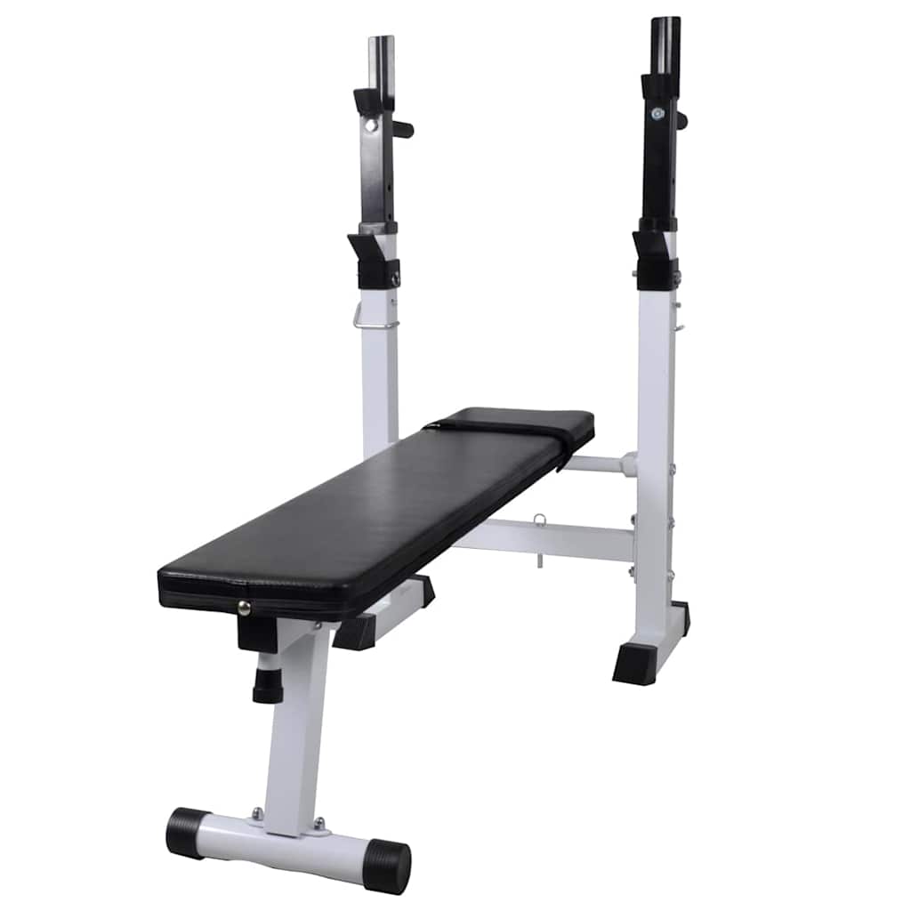 Trainingsbank Met Gewichtenrek En Halterset 90 kg