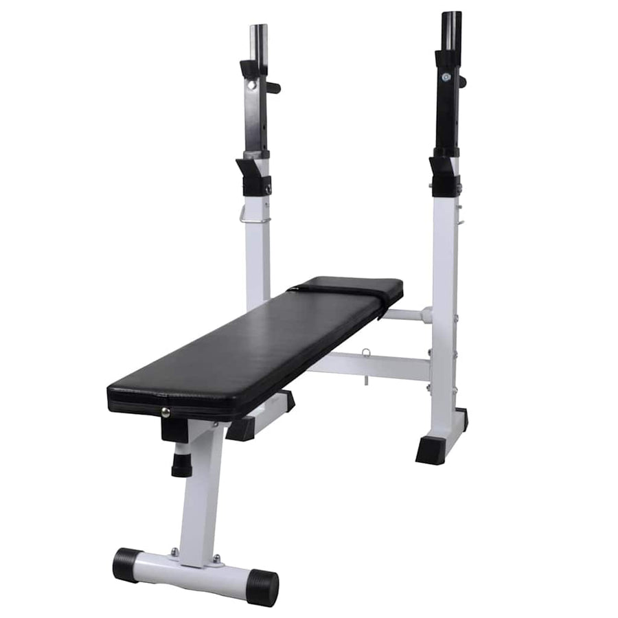 Trainingsbank Met Gewichtenrek En Halterset 90 kg