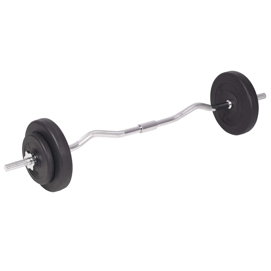 Trainingsbank Met Gewichtenrek En Halterset 90 kg