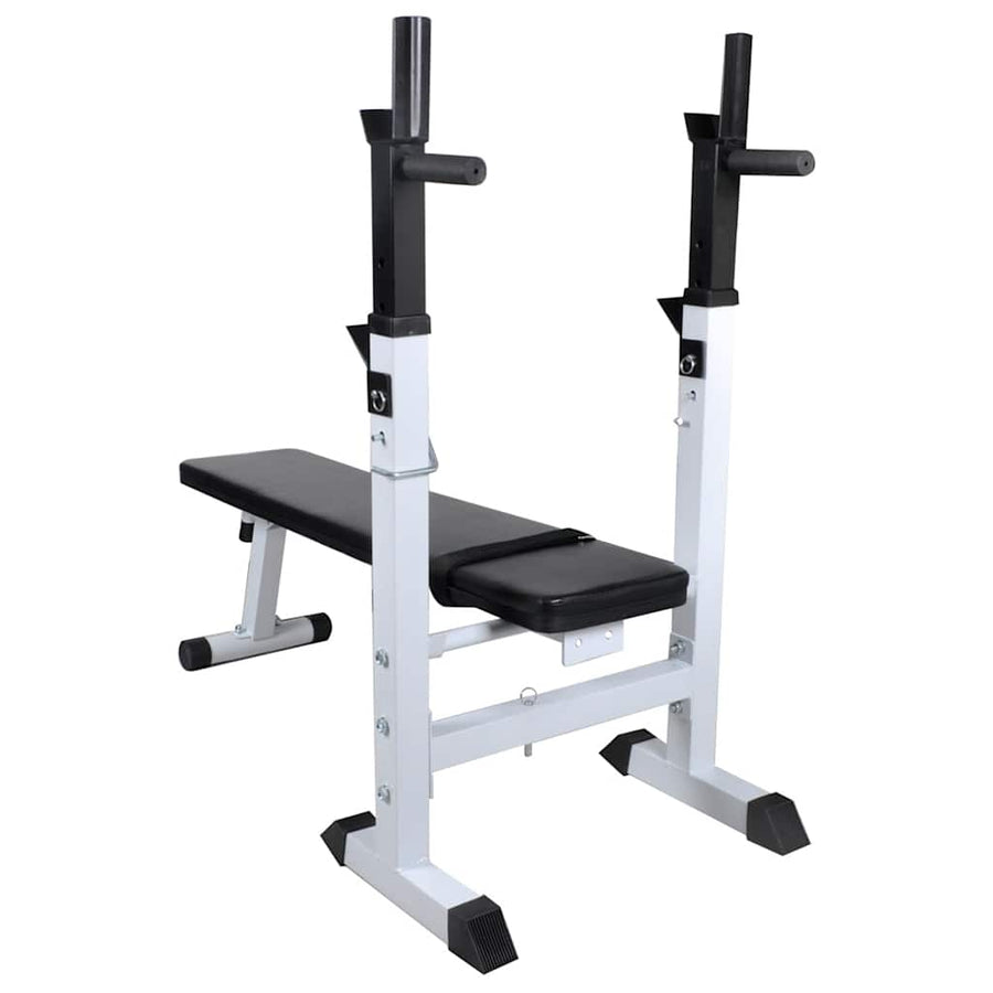 Trainingsbank Met Gewichtenrek En Halterset 90 kg
