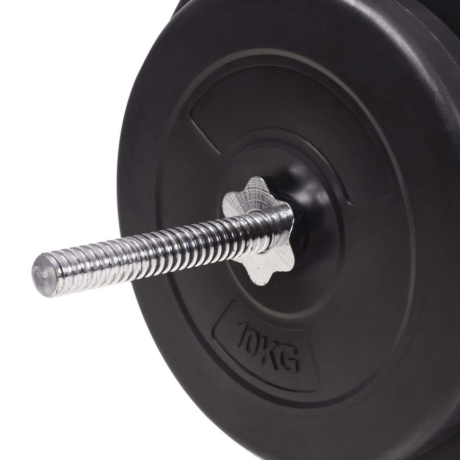 Gewichtenbank Met Gewichtenrek En Halterset 90 kg