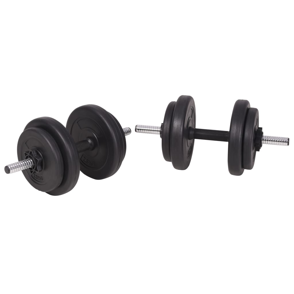 Gewichtenbank Met Gewichtenrek En Halterset 90 kg
