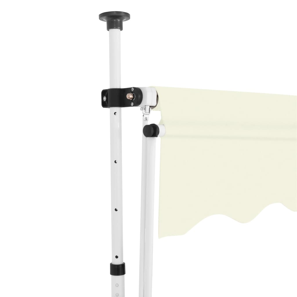 Luifel Handmatig Uittrekbaar 150 cm Crème