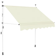 Luifel uittrekbaar 200 cm crème