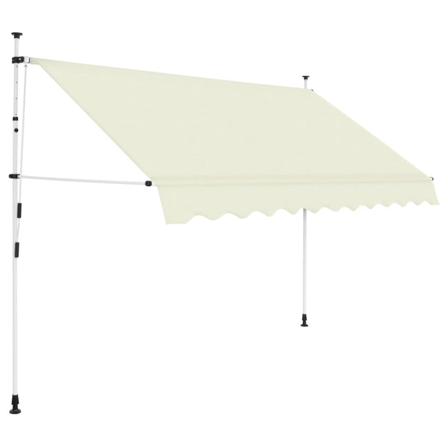 Luifel Handmatig Uittrekbaar 250 cm Crème