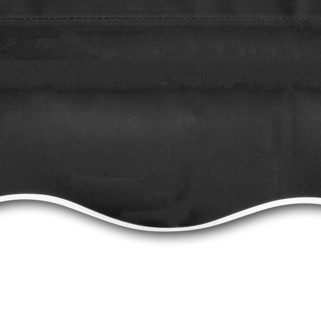 Luifeldoek 350x250 cm canvas antraciet 350 x 250 cm Antraciet