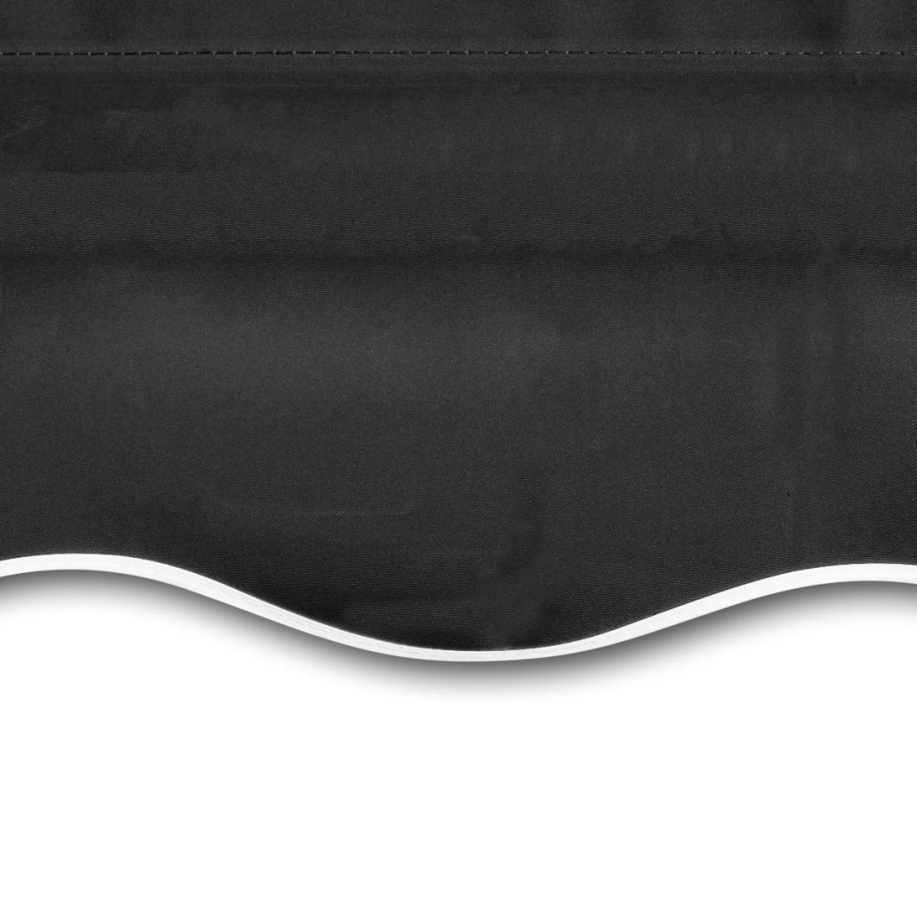 Luifeldoek Canvas 400 x 300 cm Antraciet