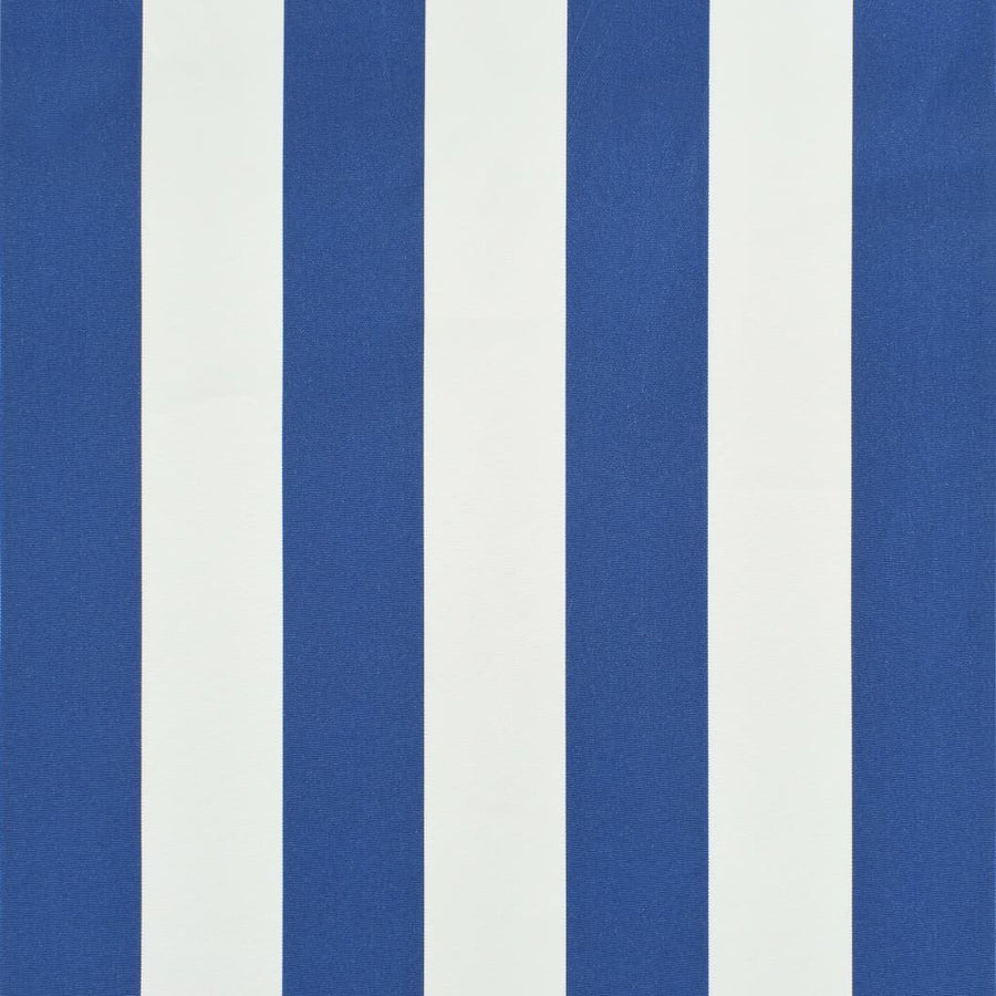 Luifel Uittrekbaar En Wit 150 x 150 cm Blauw