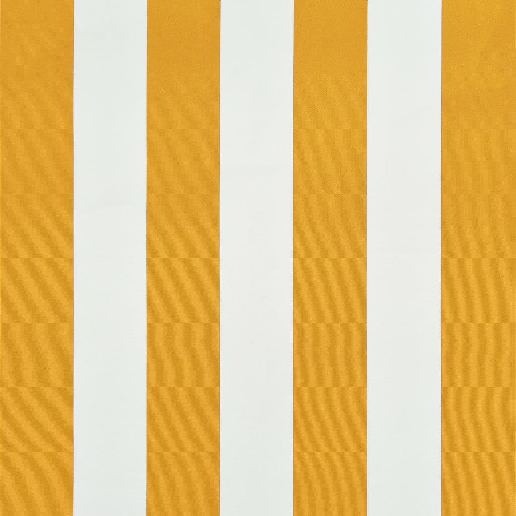 Luifel Uittrekbaar En Wit 200 x 150 cm Geel