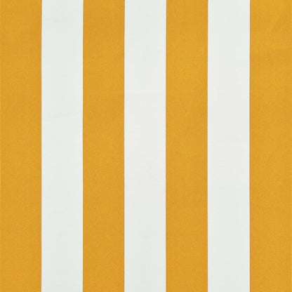 Luifel Uittrekbaar En Wit 200 x 150 cm Geel