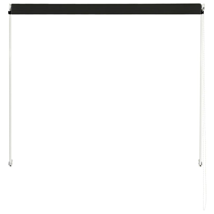 Luifel Uittrekbaar 150 x 150 cm Antraciet