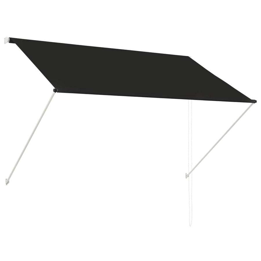 Luifel Uittrekbaar 200 x 150 cm Antraciet