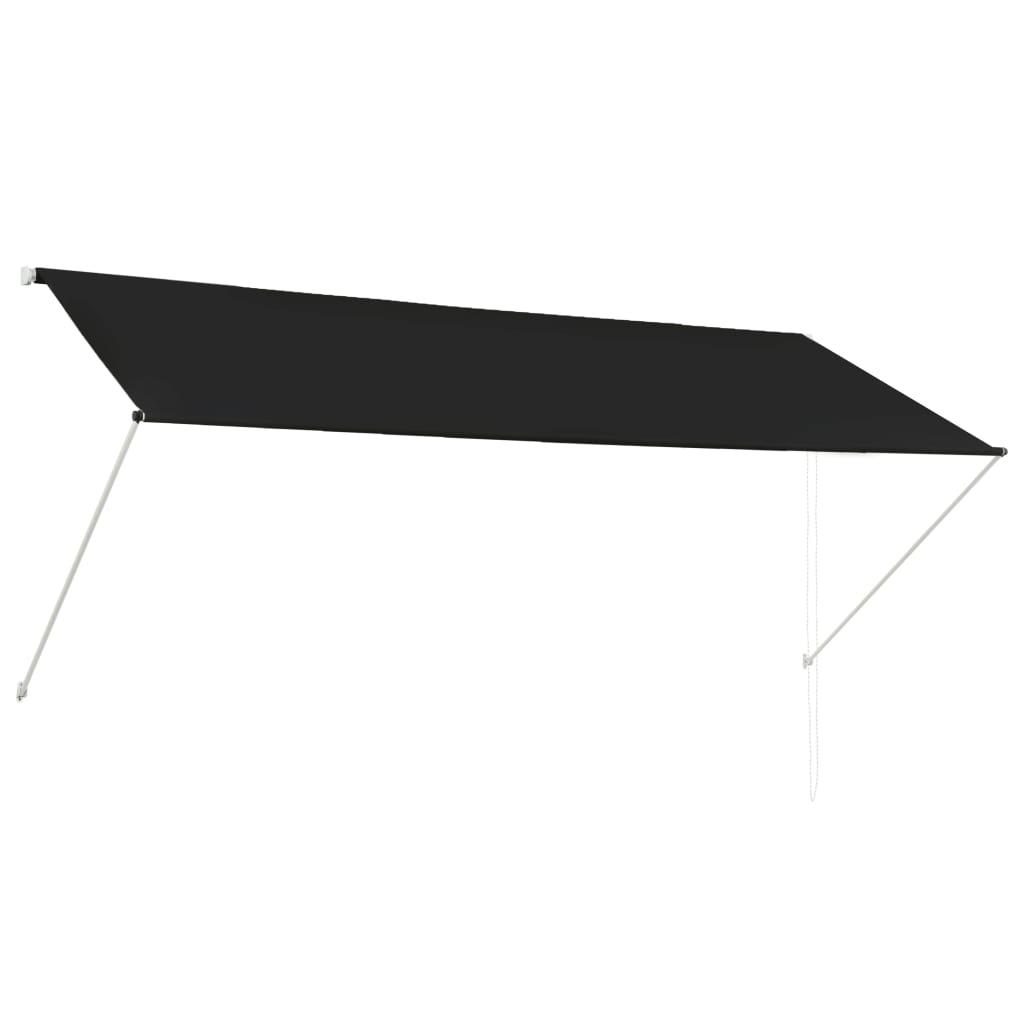 Luifel Uittrekbaar 300 x 150 cm Antraciet