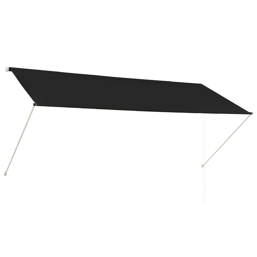 Luifel Uittrekbaar 300 x 150 cm Antraciet