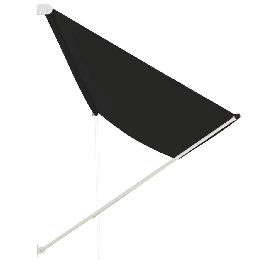 Luifel Uittrekbaar 400 x 150 cm Antraciet