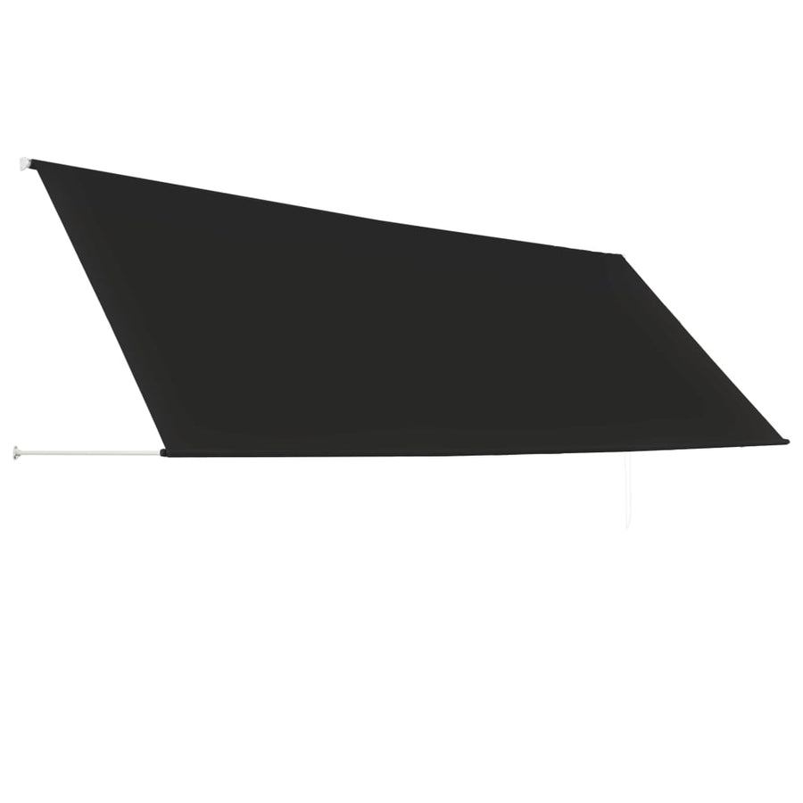 Luifel Uittrekbaar 400 x 150 cm Antraciet
