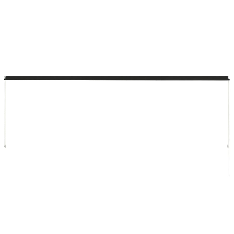 Luifel Uittrekbaar 400 x 150 cm Antraciet