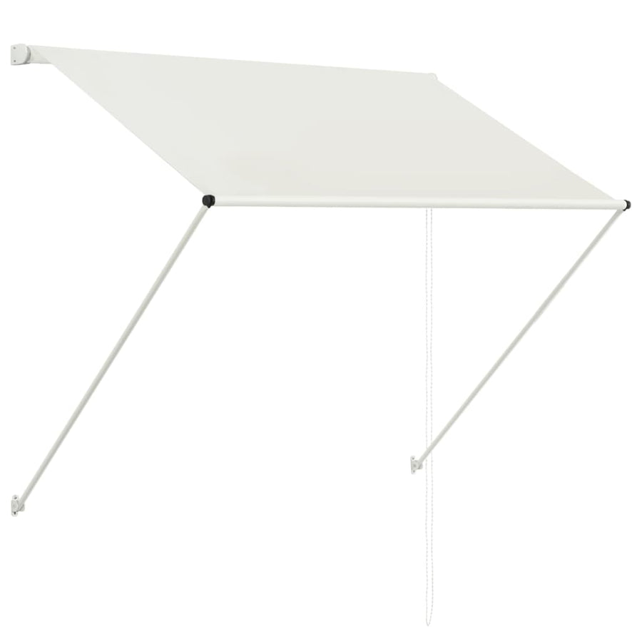 Luifel Uittrekbaar 150 x 150 cm Crème