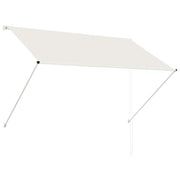 Luifel uittrekbaar 200x150 cm crème