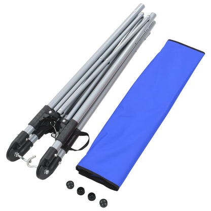 Hangmat Met Inklapbare Standaard Blauw