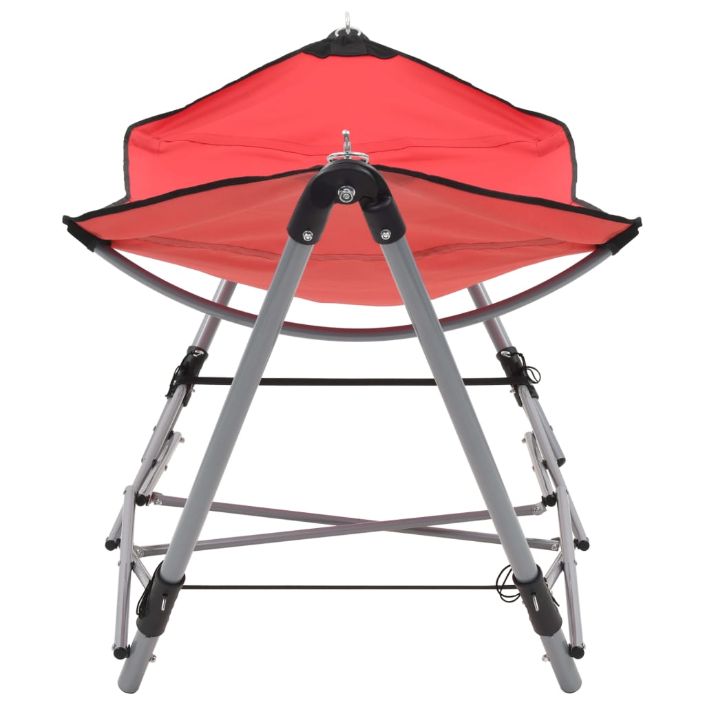 Hangmat Met Inklapbare Standaard Rood