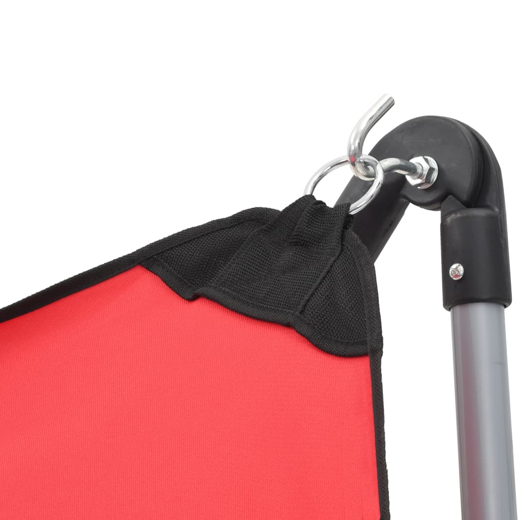 Hangmat Met Inklapbare Standaard Rood
