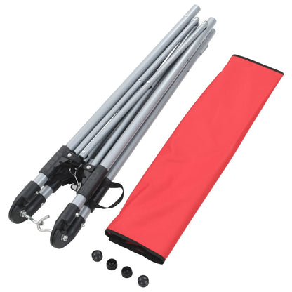 Hangmat Met Inklapbare Standaard Rood