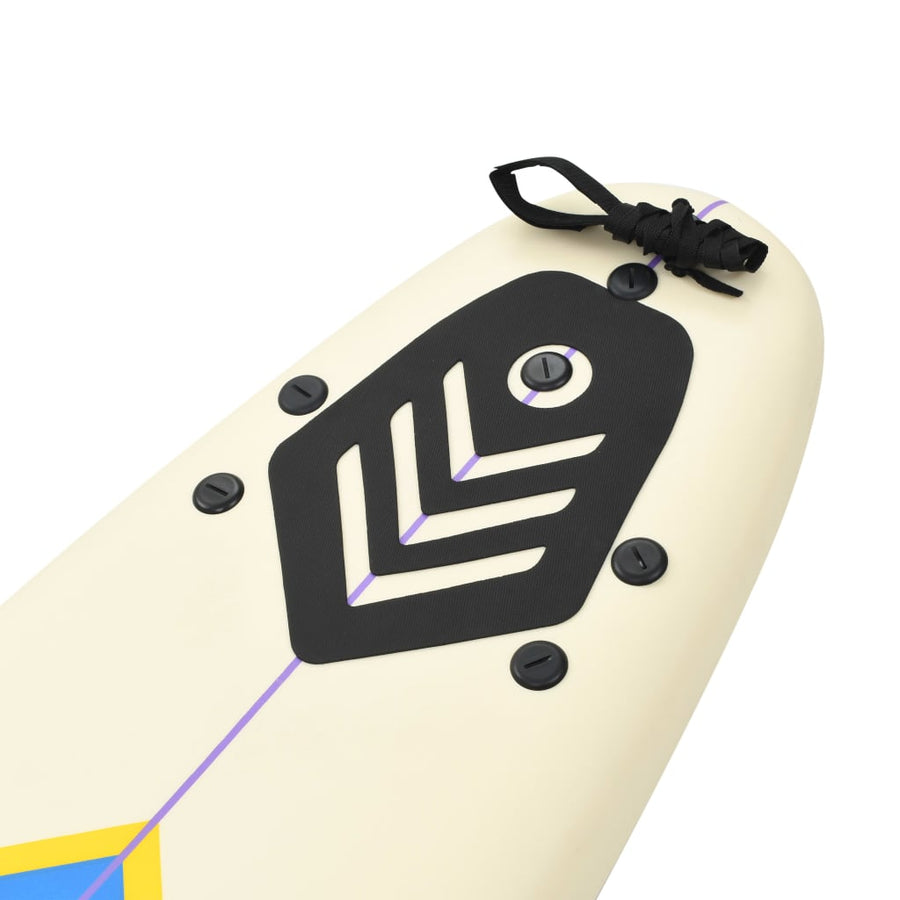 Surfplank 170 Cm Blauw En Crème Pijl
