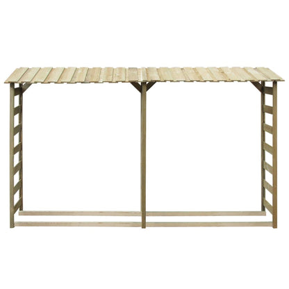 Haardhoutopslag 300X44X176 Cm Geïmpregneerd Grenenhout