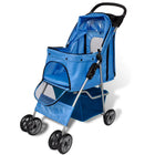 Dog stroller 15 kg blue