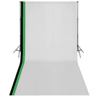 Fotostudio achtergrondsysteem 3x6 m katoen