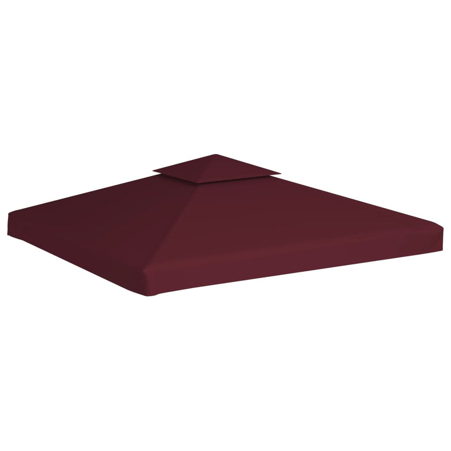 Prieeldak 2-Laags 3X3M 310 G/M² Bordeaux 3 x 3 m Rood