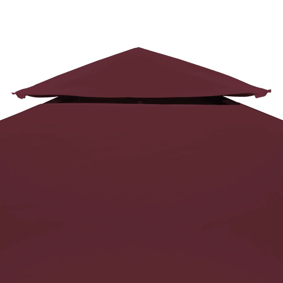 Prieeldak 2-Laags 3X3M 310 G/M² Bordeaux 3 x 3 m Rood