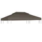 Prieeldak 4x3m 2-laags taupe 310 g/m²