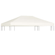 Gazebo roof 310 gsm 4x3 m cream white