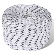 Boottouw 6 mm 250 m polyester wit