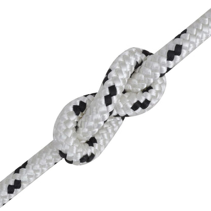 Boottouw Gevlochten 2 Mm Polyester Wit 12 mm 250 m